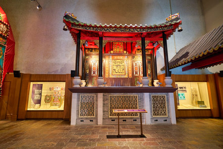 HONG KONG, CHINA - CIRCA JANUARY, 2019: inside Hong Kong Heritage Museum.のeditorial素材