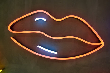 HONG KONG, CHINA - JANUARY 23, 2019: close up shot of a sign seen at a store in New Town Plaza shopping mall.のeditorial素材