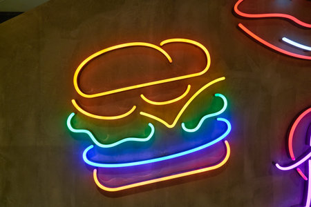 HONG KONG, CHINA - JANUARY 23, 2019: close up shot of a sign seen at a store in New Town Plaza shopping mall.のeditorial素材