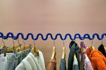 HONG KONG, CHINA - JANUARY 23, 2019: clothes on display at a store in New Town Plaza. New Town Plaza...