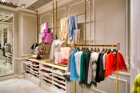 HONG KONG, CHINA - CIRCA JANUARY, 2019: interior shot of Lane's store in Elements shopping mallのeditorial素材
