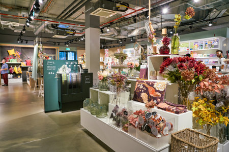 BERLIN, GERMANY - CIRCA SEPTEMBER, 2019: interior shot of Depot store in Berlin.