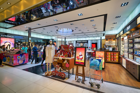 BANGKOK, THAILAND - CIRCA JANUARY, 2020: Kiehl's products on display in a store at Suvarnabhumi...