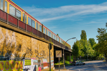 BERLIN, GERMANY - CIRCA SEPTEMBER, 2019: street level view of Berlin in the daytime.