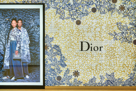 KUALA LUMPUR, MALAYSIA - CIRCA JANUARY, 2020: Dior storefront at Suria KLCC shopping mall in Kuala...