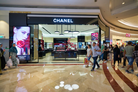 KUALA LUMPUR, MALAYSIA - CIRCA JANUARY, 2020: Chanel store at Suria KLCC shopping mall in Kuala Lumpur.のeditorial素材