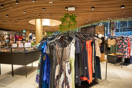 SINGAPORE - CIRCA JANUARY, 2020: interior shot of Design Orchard store in Singapore.