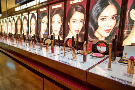 HONG KONG, CHINA - CIRCA DECEMBER, 2019: interior shot of Lane Crawford store in Hong Kong.のeditorial素材