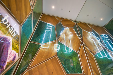 HONG KONG - CIRCA DECEMBER, 2019: I.t sign as seen at the store in Hong Kong.のeditorial素材