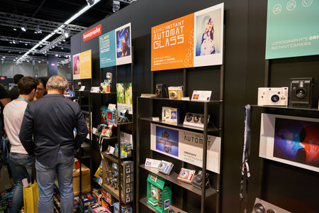 COLOGNE, GERMANY - CIRCA SEPTEMBER, 2018: atmosphere at Photokina Exhibition. Photokina is a trade...