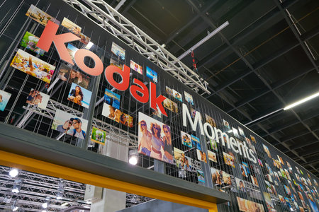COLOGNE, GERMANY - CIRCA SEPTEMBER, 2018: interior shot of Photokina Exhibition. Photokina is a...
