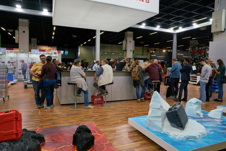 COLOGNE, GERMANY - CIRCA SEPTEMBER, 2018: atmosphere at Photokina Exhibition. Photokina is a trade...