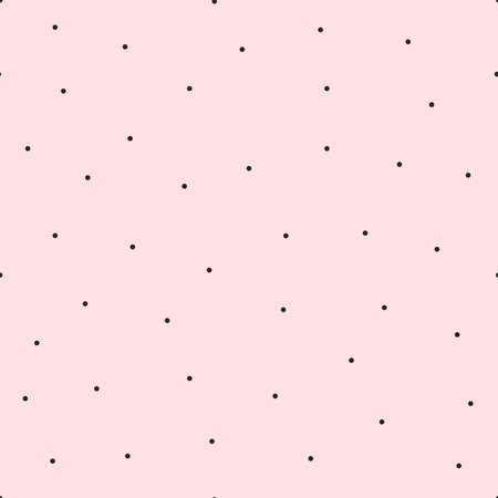 Abstract vector seamless pattern with polka dotのイラスト素材