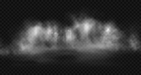 Abstract smoke cloud and fog on the floor.のイラスト素材