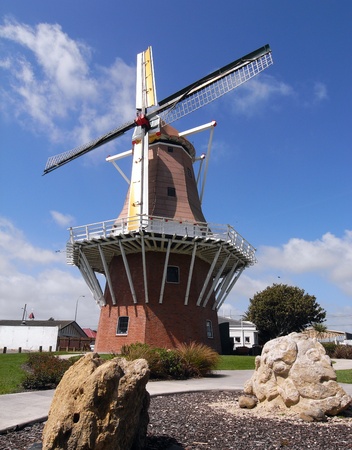Windmill in Foxtownの写真素材