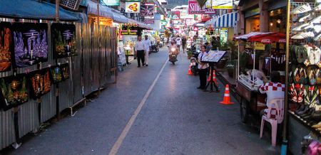 Street Scene, Patong Beach, Thailandのeditorial素材