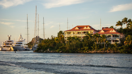 Simpson Bay, St. Maartenのeditorial素材