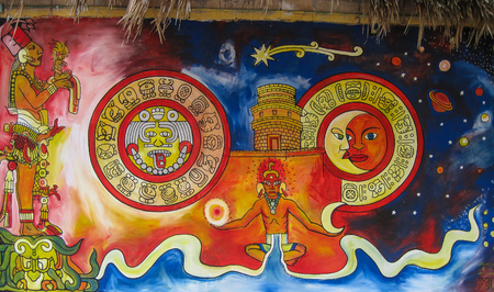Mural, Cancun, Mexico
