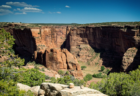 Canyon de Chelly, Arizonaの写真素材