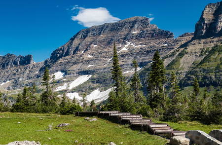 Glacier National Park, Montanaの写真素材