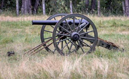 Civil War Era Cannon, Civil War Reenactment
