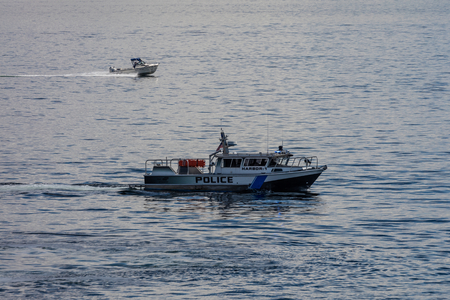 A busy day sailing  in Elliott Bay of Seattle, Washington.のeditorial素材