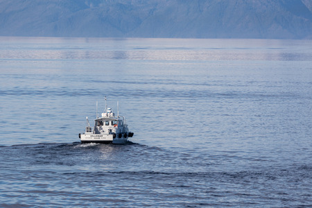 Charter boat in Alaska's Inner Passage.のeditorial素材