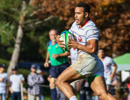Rugby Action in Redding, California.のeditorial素材
