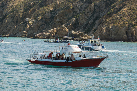Cabo San Lucas Harbor in Mexico.
