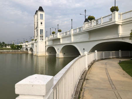 Puncak Alam, Malaysia: September 28, 2021- View of Dragonfly Park or Eco Grandeur Walk located in Puncak Alam, Malaysiaのeditorial素材