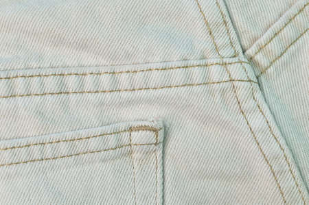 Close up view of jeans texture background. Copy space for the text