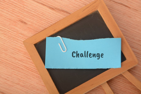 A challenge is a situation or task that tests a person's abilities, skills, or knowledge, often requiring effort, problem-solving, and determination to overcomeの写真素材