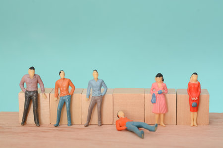 The unified business group stood together, but the sudden dismissal of one member highlighted the company's internal issues, prompting the need to address the removal's impact on the team's dynamics and performance.の写真素材