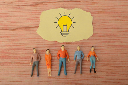 Collaborative efforts among businessmen, emphasizing collective innovation and shared strategies, form a powerful catalyst driving success and growth in diverse industries and markets.の写真素材