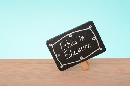 Ethics in education refers to the moral principles, values, and standards that guide and govern the behavior, decisions, and actions of educators, students, administrators, and all individuals involved in the educational processの写真素材