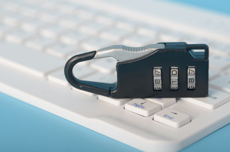 The keyboard's security padlock on keyboard recent security alerts suggest that your device is...
