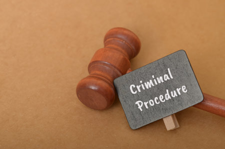 Criminal procedure refers to the legal process and rules that govern the investigation, prosecution, trial, and punishment of individuals accused of committing crimes.の写真素材
