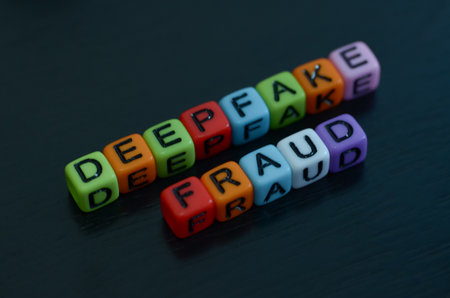 Deepfake fraud poses a significant threat to online security, as it can be used to spread misinformation, impersonate individuals, and even commit financial crimes.の写真素材