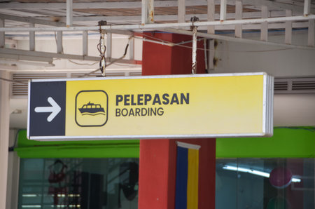The sign is an important navigational tool for travelers, helping them find their way to the...
