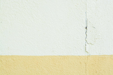 The image serves as a reminder of the importance of regular inspections and maintenance to prevent structural problems in buildings.の写真素材