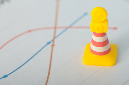 Warning Sign with Data Trends: Enhancing Awareness Through Graphical Representation