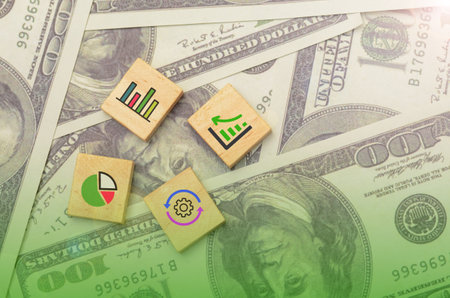 Building Foundations: Growth, Progress, and Financeの写真素材