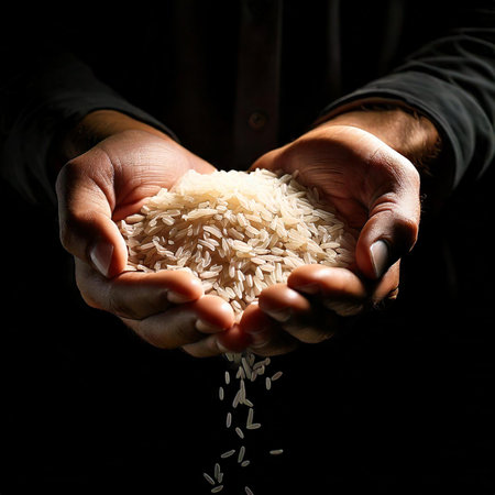 Falling Grains, Fading Hopes: A Story of Hunger and Desperationの素材