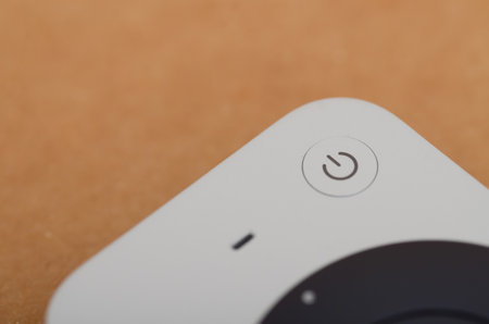 Pressing the Shutdown Button â€“ Remote Control Macro Isolated Shot