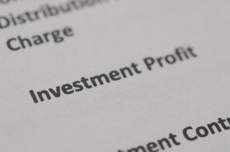 Maximizing Returns: Investment Profit Growth and Financial Success Conceptの写真素材