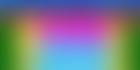 Ethereal Rainbow Color Blend with Dreamy Atmosphere