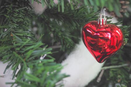 2020 Merry Christmas and New Year holidays background. Blurred bokeh backgroundの写真素材