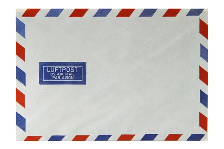 Envelopes with the words air mail in different languages
の写真素材