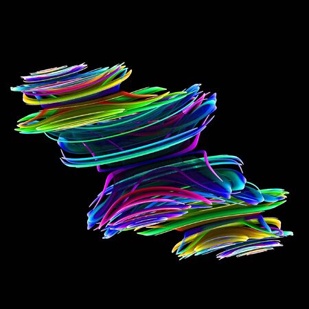 Computer generated colorful abstract background.