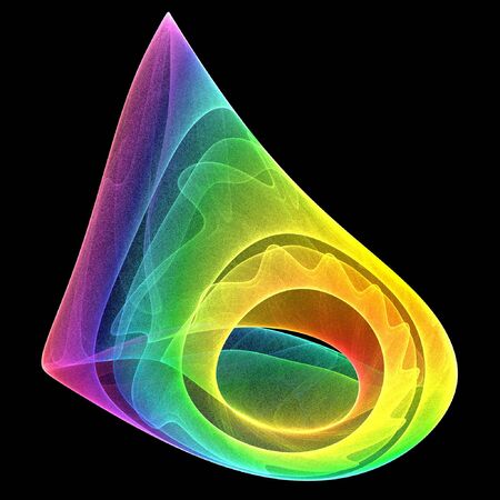Computer generated colorful abstract background.の写真素材